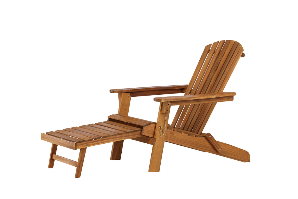 Tropea solsäng i naturfärgad akacia, FSC 100 %