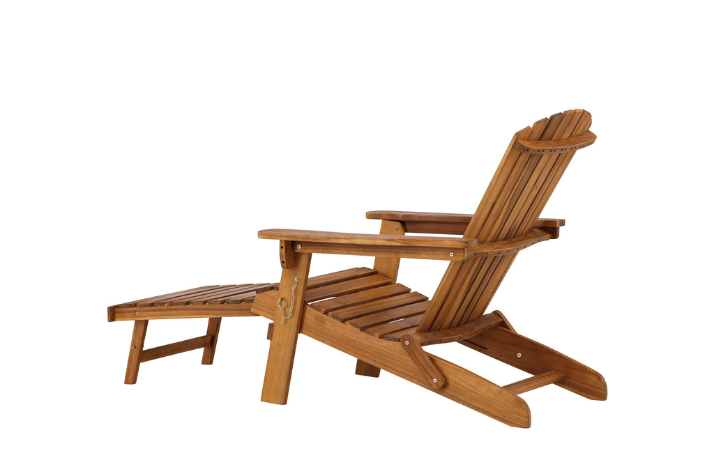 Tropea solsäng i naturfärgad akacia, FSC 100 %