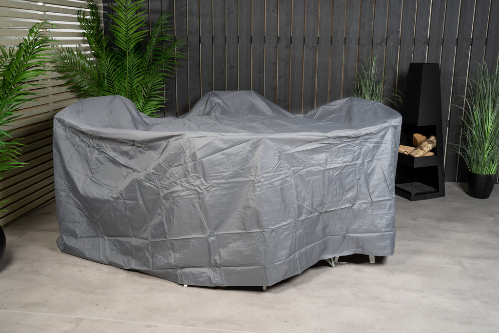 Klas möbelskydd Ø300 cm höjd 86 cm grå polyester