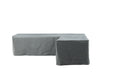 Klas L-format möbelskydd 254x254x90x66 cm grått