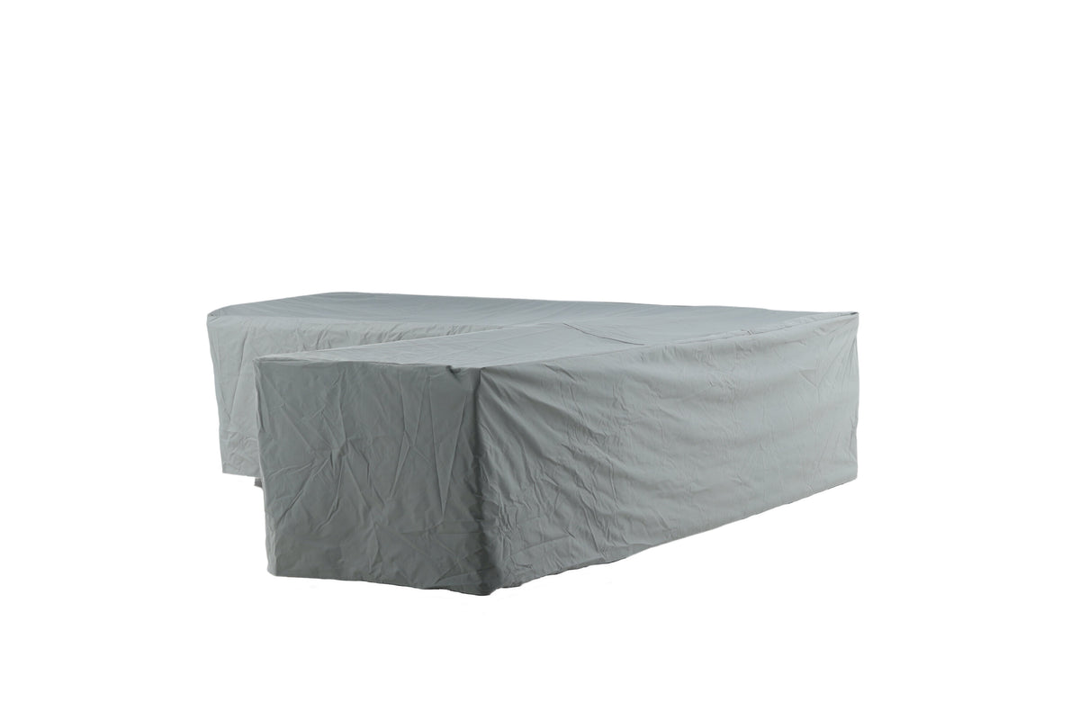 Klas L-format möbelskydd 254x254x90x66 cm grått