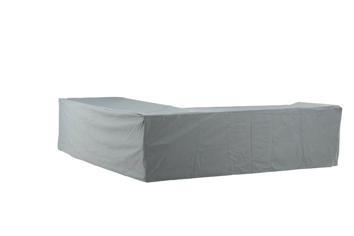 Klas L-format möbelskydd 325x255x100x84 cm grå polyester