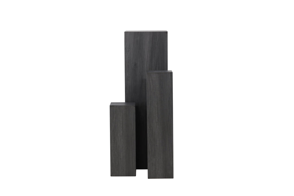 Ramsvik sidobord svart MDF
