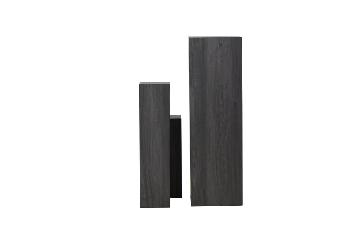 Ramsvik sidobord svart MDF