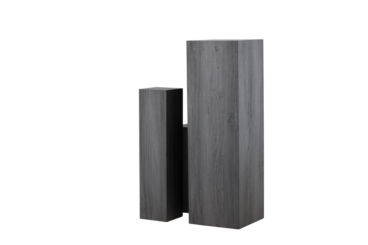 Ramsvik sidobord svart MDF
