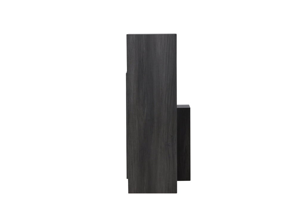 Ramsvik sidobord svart MDF