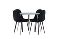 Plaza matgrupp med Polar matstolar