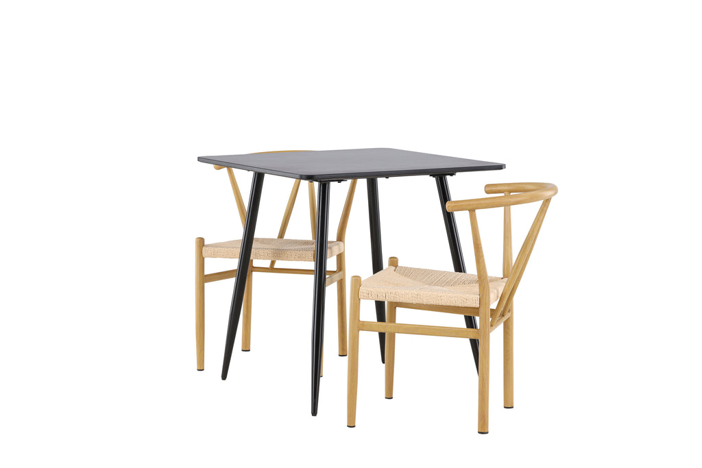 Polar matbord med Alfons matstolar
