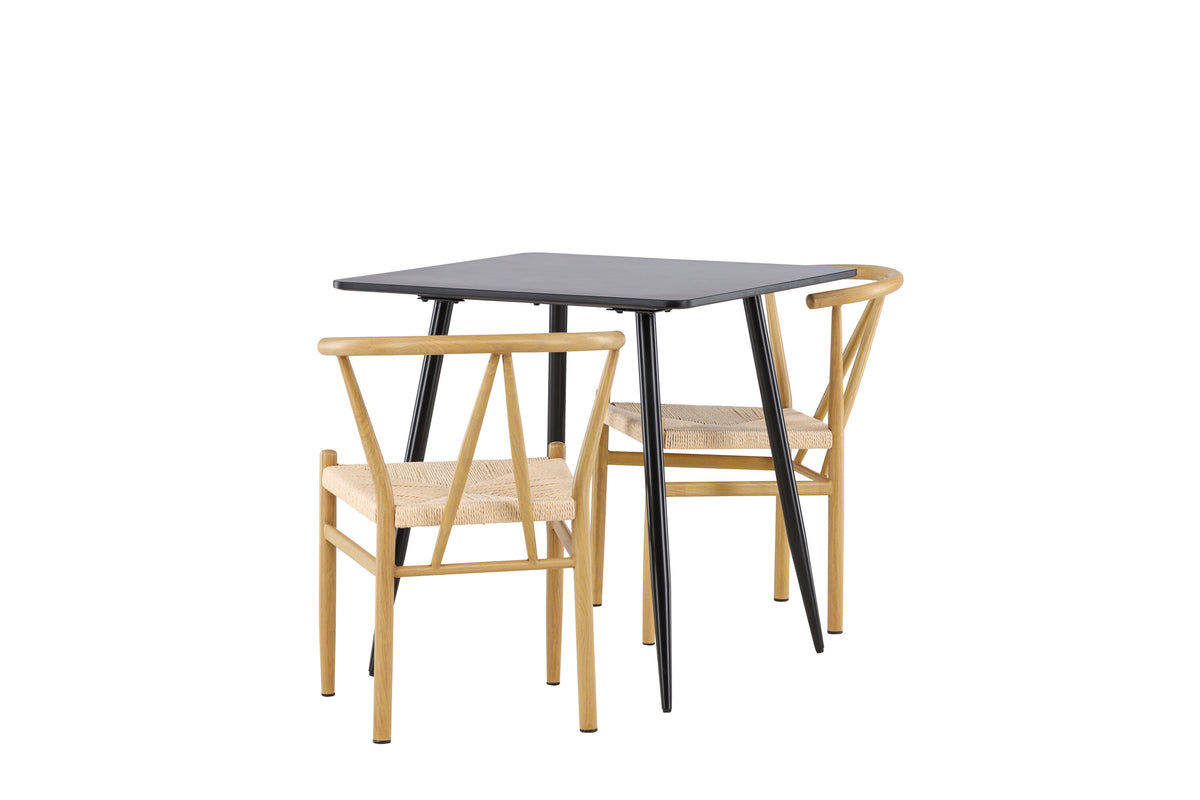 Polar matbord med Alfons matstolar