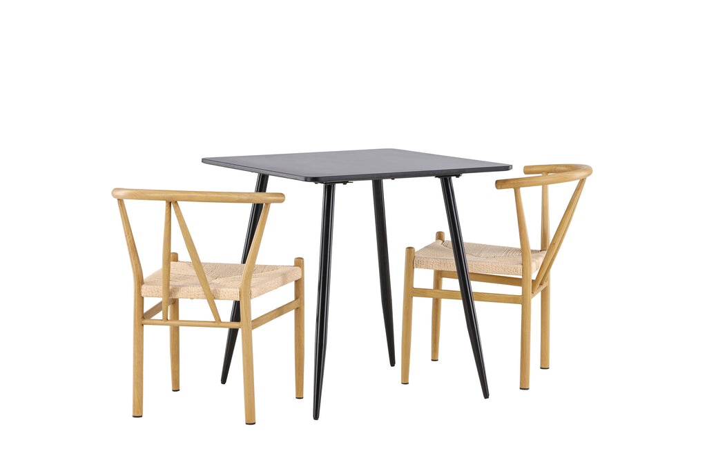 Polar matbord med Alfons matstolar