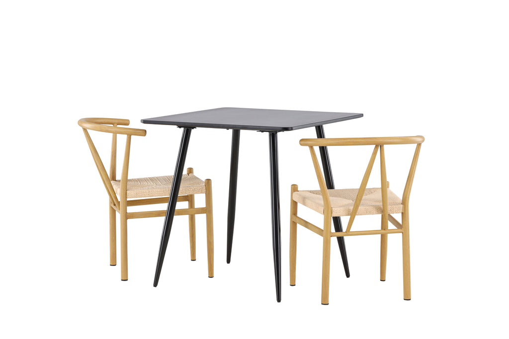 Polar matbord med Alfons matstolar