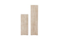 Ramsvik sidobord 2-pack 23x65 och 23x95 cm beige travertinimitation