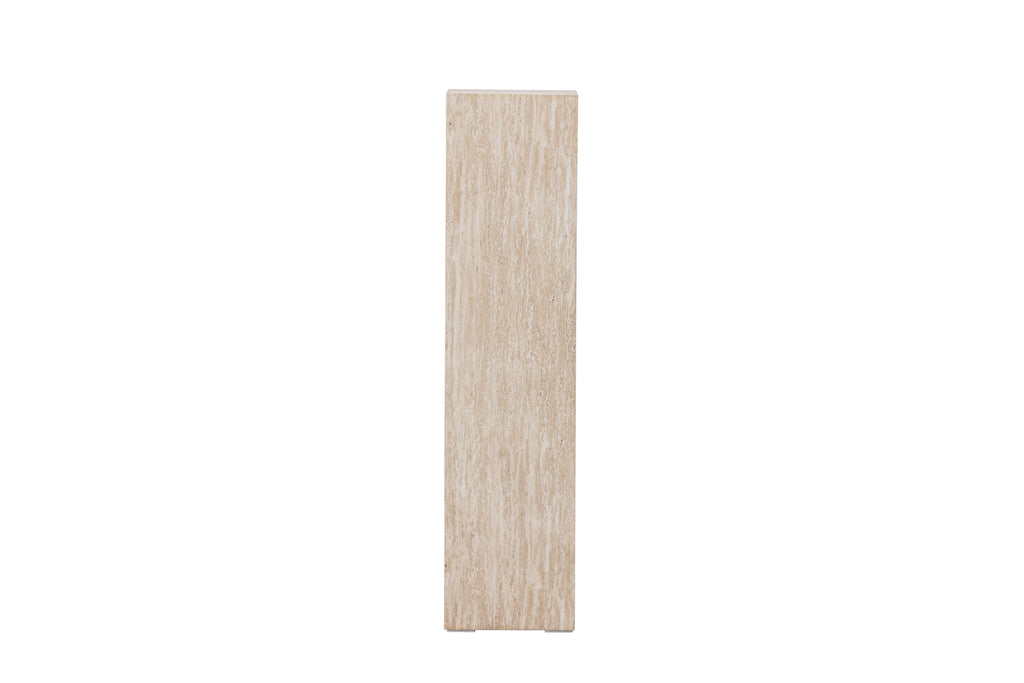 Ramsvik sidobord 2-pack 23x65 och 23x95 cm beige travertinimitation