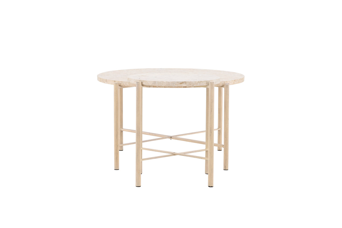 Sandhamn soffbord 2-pack Ø70 och Ø40 cm beige mactansten