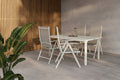 Giardini matgrupp med 4 Break-stolar beige