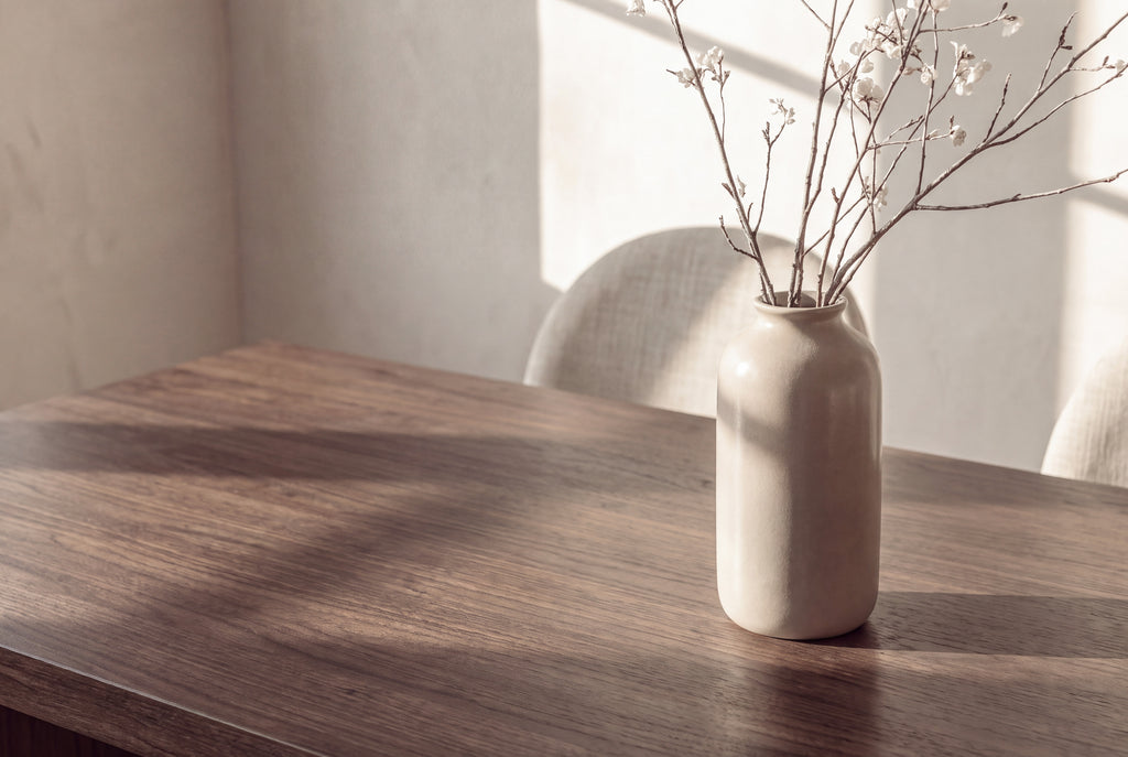 Evone/Blom matgrupp 100x200 cm mockabrun/svart/beige, tyg